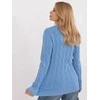 Wool Fashion Italia Megztinis-AT-SW-2343.88-mėlynas