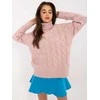 Wool Fashion Italia Megztinis-AT-SW-23445.00-šviesiai rožinis