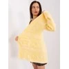 Wool Fashion Italia Megztinis-AT-SW-234503.00P-šviesiai geltonas
