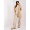 Wool Fashion Italia Megztinis moterims AT-SW-234503.00P, smėlio spalvos