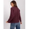 Wool Fashion Italia Megztinis-AT-SW-2346-2,99P-tamsiai violetinis