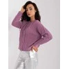 Wool Fashion Italia Megztinis-AT-SW-2346-2,99P-violetinė