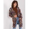 Wool Fashion Italia Megztinis-AT-SW-234701.34-tamsiai mėlynas