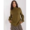 Wool Fashion Italia Megztinis-AT-SW-2348.88-khaki