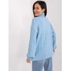 Wool Fashion Italia Megztinis-AT-SW-2348.88-šviesiai mėlynas
