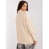 Wool Fashion Italia Megztinis-AT-SW-2355-2.12P-šviesiai smėlio spalvos