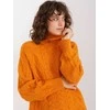 Wool Fashion Italia Megztinis-AT-SW-2355-2.19P-šviesiai oranžinis