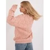 Wool Fashion Italia Megztinis-AT-SW-2361.61-šviesiai rožinis