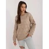 Wool Fashion Italia Megztinis-AT-SW-2361.61-smėlio spalvos