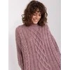 Wool Fashion Italia Megztinis-AT-SW-2363-2,30-violetinė