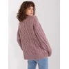 Wool Fashion Italia Megztinis-AT-SW-2363-2,30-violetinė