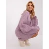 Wool Fashion Italia Megztinis - AT-SW-2367-2.64P - šviesiai violetinis