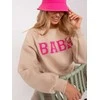 Wow Donna Megztinis-EM-BL-617-11.32-smėlio spalvos
