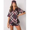 Xsapienza Rinkinys-BR-KMPL-7058-juoda-smėlio spalvos