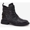 Artiker Odiniai moteriški aulinukai su raukšlėtu efektu