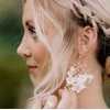 Eu Sandelis Auskarai su gėlytėmis KOLS01