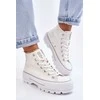 Balti Big Star laisvalaikio bateliai ant platformos Ll274156