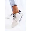 Balti suvarstomi Memory Foam System Sneakers Big Star bateliai