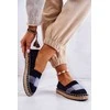 Big Star Juodos spalvos stilingos espadrilės