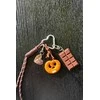 Boto Keychain For Bag Keys Chocolate Pretzel Heart Jorine