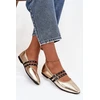 Boto Moteriški stilingi bateliai su dviem dirželiais