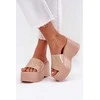 Boto Moteriškos platforminės šlepetės