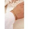 Boto Women's Bracelet With Small Cubic Zirconia Stainless Steel Gold