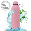 Eu Sandelis Butelis, termo butelis 500 ml, nerūdijančio plieno su SOFT TOUCH danga, šviesiai rožinis BD46R