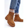 Camel spalvos suvarstomi Cross Jeans aulinukai