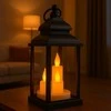 Eu Sandelis Dekoratyvinis LED žibintas su žvakių imitacija 10 x 22 cm - LAMP52CZ