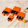 Eu Sandelis Elegantiška dovanų dėžutė papuošalams 10 x 10 x 3,5 cm PDOZ13POM