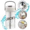 Eu Sandelis Butelis, vandens buteliukas su krepšeliu ir šiaudeliu 800 ml Lucky BD36