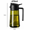 Eu Sandelis Buteliukas, alyvuogių aliejaus purškiklis, aliejaus dozatorius, 470 ml POJ12