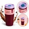 Eu Sandelis Didelis termo puodelis 340 ml, uždaromas, bordo spalvos CUP31