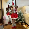Eu Sandelis Kalėdinė dekoracija Elnias, su teleskopinėmis kojomis 60-90 cm - KSN202