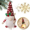 Eu Sandelis Šviečiantis raudonas Kalėdinis nykštukas 13 x 29 cm, KSN209