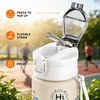 Eu Sandelis Vandens buteliukas su šiaudeliu ir kandikliu 800 ml CAPIBARA BD67