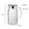 Eu Sandelis Vandens, gėrimų ąsotis su rankena, dangteliu ir sieteliu 1000 ml 1 vnt. DZ10