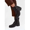 Evento Moteriški juodi klasikinio stiliaus aulinukai