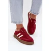 Evento Moteriški natūralios zomšinės odos raudoni batai