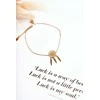 Glam Chic Anklet Dream Catcher Gold
