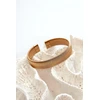 Glam Chic Elastic Women's Stainless Steel Bracelet Gold