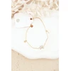 Glam Chic Leg Bracelet With butterflies Gold