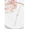 Glam Chic Moteriška apyrankė Celebrity Baltas Circle Rose Gold