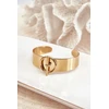 Glam Chic Women's Bracelet with Decoration Stainless Steel Gold