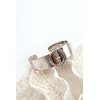 Glam Chic Women's Bracelet with Stainless Steel Decoration Sidabrinis
