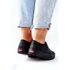 Juodi Cross Jeans bateliai su raišteliais
