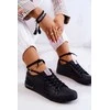 Juodos spalvos stilingi Cross Jeans bateliai