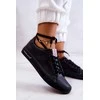 Juodos spalvos stilingi Cross Jeans bateliai
