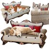 Eu Sandelis Kartoninė sofa Katei, draskyklė 60 x 27 x 33 cm KOT19